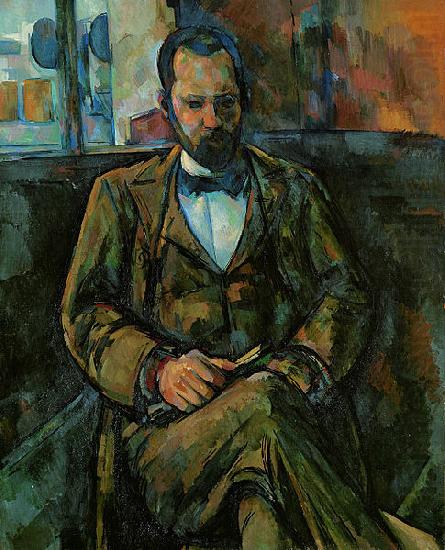 Portrait of Ambroise Vollard, Paul Cezanne